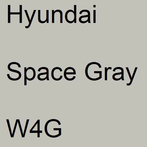 Hyundai, Space Gray, W4G.